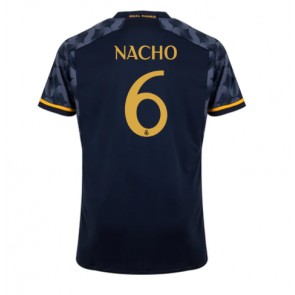 Real Madrid Nacho #6 Venkovní Dres 2023-24 Krátký Rukáv
